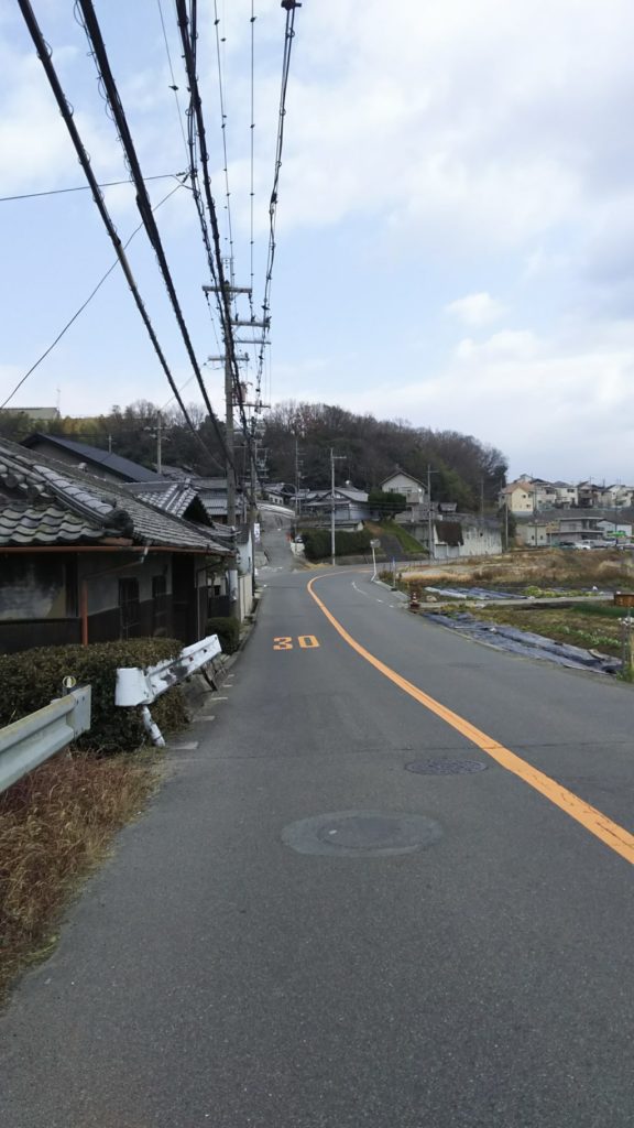 のどかな田舎道