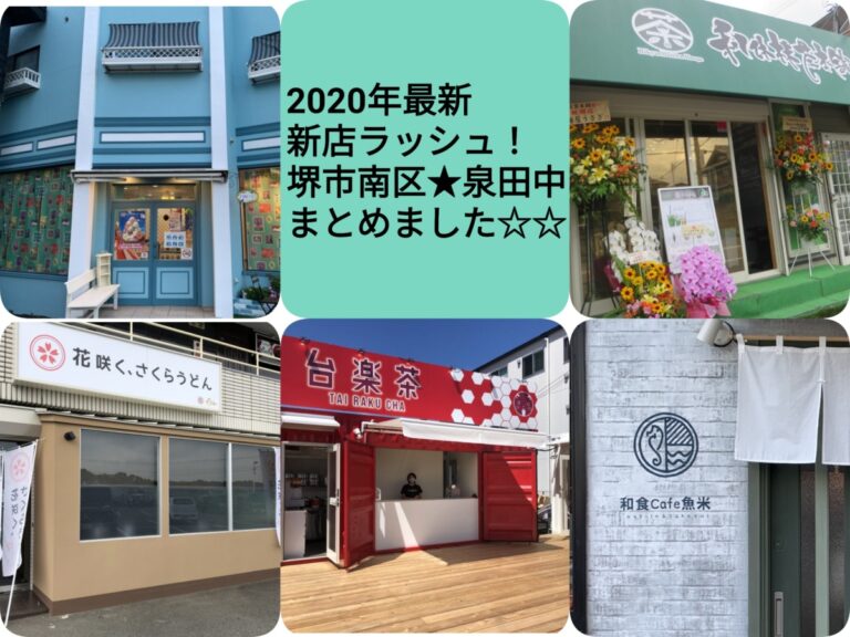 さかにゅー堺市南区新店まとめ