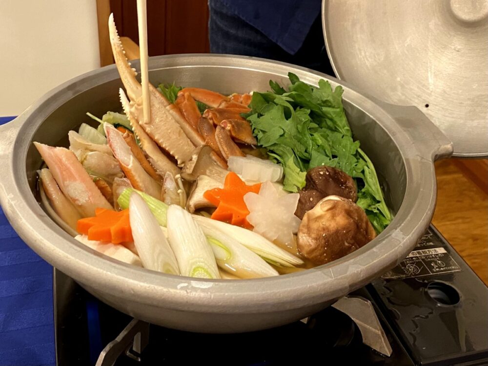 メイプルキッチン,かにすき鍋