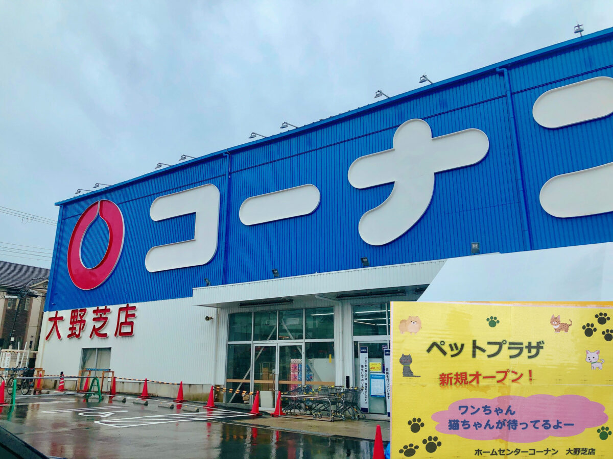 【2021.6/26(土)オープン☆】堺市中区･コーナン大野芝店の中にペットショップ『KEN&ONE(ケン&ワン)　ペットプラザコーナン大野芝店』がオープンしました！：