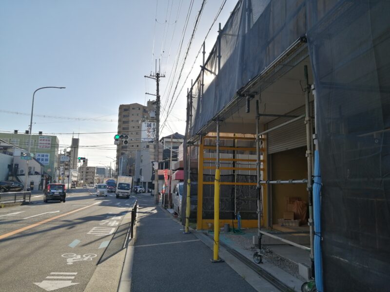 【新店情報】堺市北区・長尾中学校の前に新しく焼肉屋さんがオープンするみたいです！：