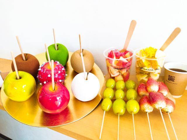 【手土産特集】切って食べる大人のおやつ！りんごが美味しいりんご飴専門店@富田林市「macca.m」：