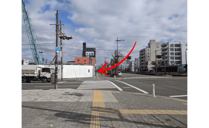 【トピックス】阪堺電車「寺地町駅」近くで大規模な工事が始まっています ! !確認に行ってきました ! ! 地域に根差した企業の建物が立つそうですよ♪：